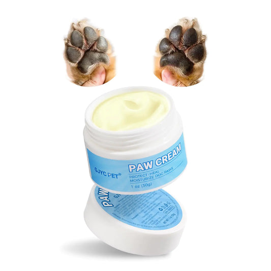 GJYC PET Nourishing Pet Paw Cream– Protects & Heals Dry Cracked Paws – Natural & Safe for Dogs & Cats