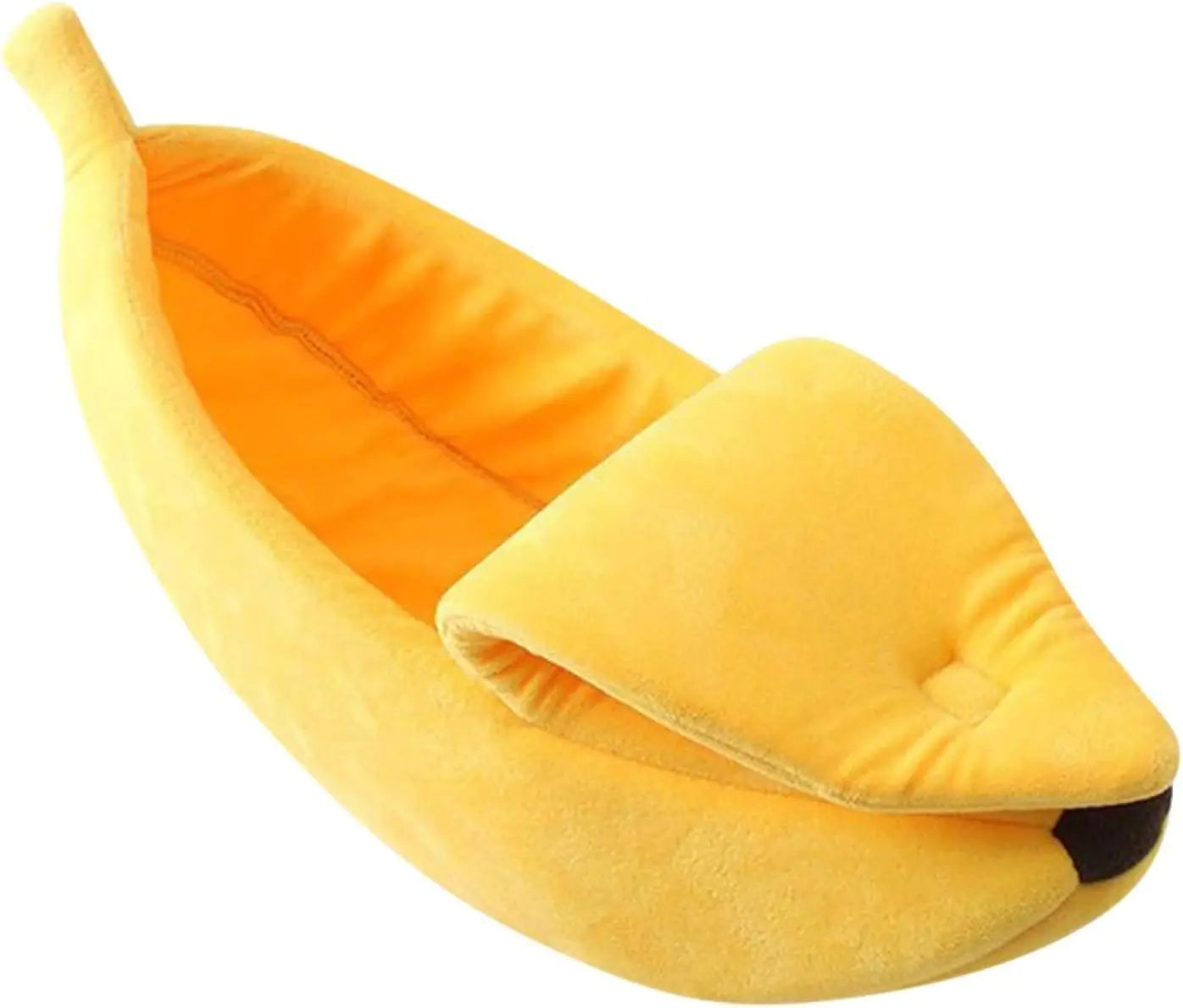 Banana Pet Bed Cute Funny Banana Bed Medium Size for Dogs Indoor Cats Small Animals Christmas Pet Bed Lovely Pet Supplies for Cats Kittens